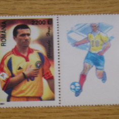 M1 TX9 5 - 2001 - Hagi - 17 ani sub tricolor - cu vinieta