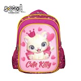 Ghiozdan 3D cu led CUTE KITTY, 40x32x19.5 cm - S-COOL, S-COOL / OFFISHOP