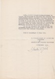 Gheorghe Tătărescu document semnat aviație Rom&acirc;nia&ndash;Iugoslavia 1947