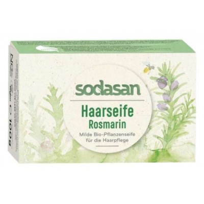 Sampon Solid cu Rozmarin Bio 100gr Sodasan foto