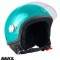 Casca open face pentru scuter - motocicleta (demi-jet) Max Helmets model DJ06 LS 7.9 (FLS) culoare: verde Portovenere lucios (03V) &ndash; 100% MADE IN ITAL