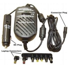 Incarcator ACTIVE Universal, Auto (masina) 12V, 8 conectori inclusi, Tensiune reglabila 12, 15, 16, 18, 19, 20, 22, 24 V