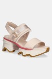 Sorel sandale KINETIC IMPACT SLINGBACK culoarea roz, 2030481697