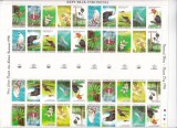 Indonezia 1996 flora si fauna MI 1658-1667 kleib. MNH xxl, Nestampilat