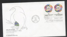 UN New York 1976 Definitive Mi.302 x 2 FDC UN.290 foto