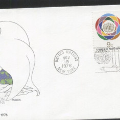 UN New York 1976 Definitive Mi.302 x 2 FDC UN.290