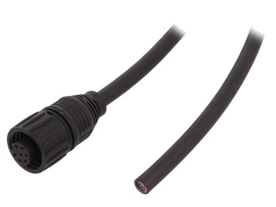 Conector circular mamă 7 pini IP67 foto