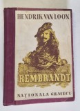 REMBRANDT VAN RIJN de HENDRIK VAN LOON 1944