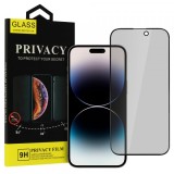 Folie de protectie Ecran Privacy OEM pentru Samsung Galaxy A26 A266 / A16 5G A166 / A16 4G A165 / M16 M166, Sticla Securizata, Full Glue