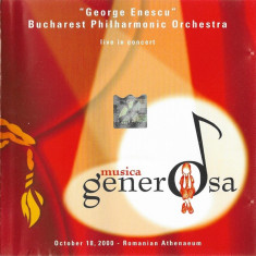 CD "George Enescu" Bucharest Philharmonic Orchestra ‎– Live In Concert