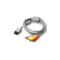 Cablu S-Video și AV compozit pentru Nintendo Wii, 1,8 m YGN576