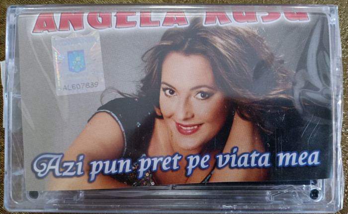 Angela Rusu , casetă audio sigilată &Icirc;n folie , muzică de petrecere