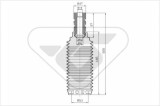 HUTCHINSON KP009 chit protectie praf,amortizor
