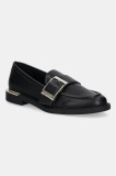 Dkny mocasini Jorvyn culoarea negru, cu toc plat, K3574688