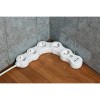 Prelungitor reglabil Brennenstuhl, 2xUSB 2100 mA, 5 prize, intrerupator, cablu H05VV-F 3G1.5, 1.4m