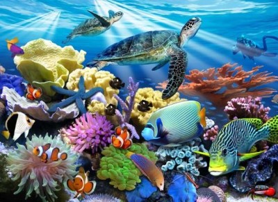 Ocean Turtles 200 Piece Puzzle foto