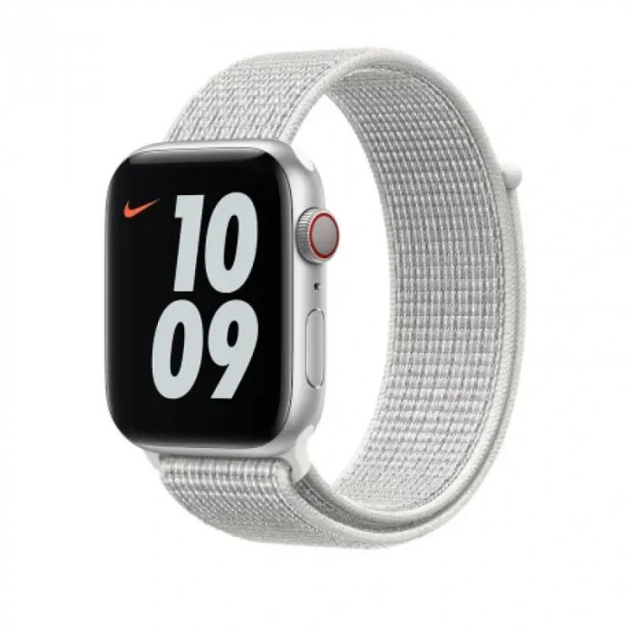 Curea Apple Sport Loop Textil pentru iWATCH 44MM White