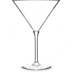 Pahar martini din policarbonat transparent, 270 ml