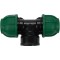 FLO Conector pentru tevi PP, dimensiune 25 mm x 1&amp;quot; x 25 mm, presiune 10 BAR