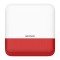 Sirene de exterior wireless AXPRO Hikvision DS-PS1-E-WE(Red Indicator), frecventa de