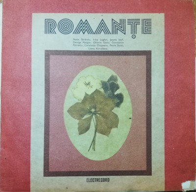 Disc Vinil Romanțe -Electrecord - EPE 02419 foto