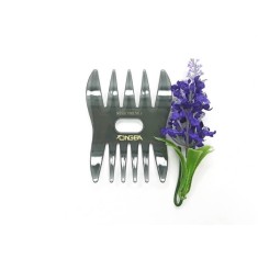 Pieptene Barber cu dinti rari &ndash; 5 lati + 5 ingusti