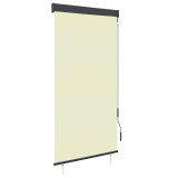 vidaXL Jaluzea tip rulou de exterior, crem, 100 x 250 cm 145959