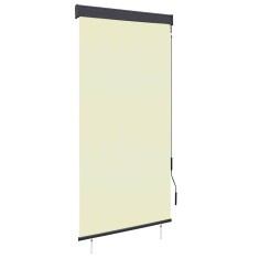 Jaluzea tip rulou de exterior, crem, 100 x 250 cm foto