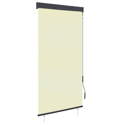 vidaXL Jaluzea tip rulou de exterior, crem, 100 x 250 cm 145959 foto