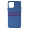 Husa Silicon iPhone 12 Albastru, High Copy, Protectie Premium