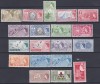 DB1 Bermuda 1953 Pasari Corabii Uzuale 19 v. MNH incl. 1/3 ambele variante., Nestampilat