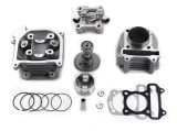 Kit Cilindru Set Motor + Chiuloasa Scuter Kymco Kimco Super 8 4T 49cc 50cc 39mm, TMMP