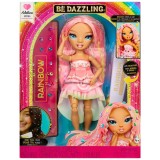 Papusa Rainbow High, Be Dazzling, Adeline Rose, 597797EUC