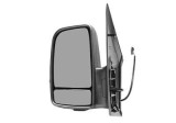 Oglinda exterioara Mercedes Sprinter 209-524 (W906) 07.2006-2009, VW Crafter (2E) 12.2005-2009, partea Stanga, Crom, electrica, Cu incalzire, carcasa, View Max