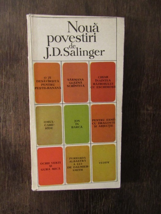 J. D. Salinger - Noua povestiri