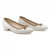 Pantofi Dama Miu, Miu-886D, Casual, Piele Naturala, Bej, 35, 36, 38 - 40