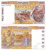STATELE VEST AFRICANE (COASTA DE FILDES) 1.000 francs (1999-2003) UNC!!!