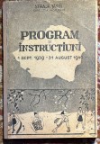 Cumpara ieftin (Bg)STRAJA TARII,1 SEPT.1939-31 AUGUST 1940- PROGRAM si INSTRUCTIUNI/ EDITURA,, VREMEA&quot;1939/ TABELE ,SCHITE,PLANSE SI CALENDAR PE 1939-1940, POZE