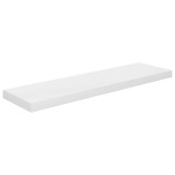 Cumpara ieftin Raft de perete suspendat, alb extralucios, 90x23,5x3,8 cm, MDF