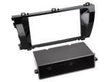 Cadru radio 2 DIN negru pentru Toyota Corolla sedan 2014-