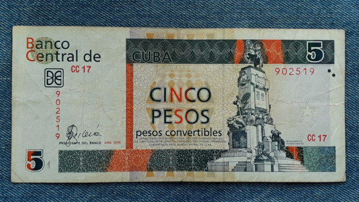 5 Pesos 2006 Cuba / 902519