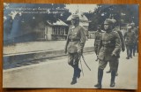 Feldmaresalul Von Mackensen pe strazile Constantei in timpul ocupatiei gerrmane, Necirculata, Fotografie