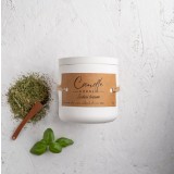 Lumanare parfumata handmade din ceara naturala de soia 100%, aroma de Ierburi Toscane, Recipient ceramic, 150 g