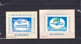 1977 LP 938 LP 939 CONFERINTA PENTRU SECURITATE COLITE DANTELATA+NEDANTELATA MNH, Nestampilat