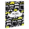 Mapa A4 cu Elastic si Separatoare Moos Chic, Jad, Carton Lucios, 33.5x26.3 cm