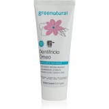 Greenatural Homeopathic Toothpaste Green Tea &amp; Lemon pastă de dinți pentru remedii homeopate 75 ml