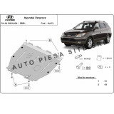 Scut metalic motor Hyundai Veracruz fabricat incepand cu 2009 APS-10,071