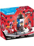 Playmobil Miraculous Paris Scooter Ride (71864)