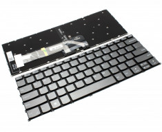Tastatura Laptop Lenovo YOGA 7-14ITL5 Neagra Layout UK-US Cu Iluminare foto
