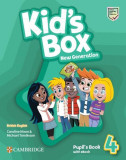 Kid&#039;s Box New Generation Level 4 Pupil&#039;s Book with eBook British English - Paperback brosat - Caroline Nixon , Michael Tomlinson - Art Klett